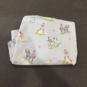 Pottery Barn Kids Baseball Flat‎ Sheet – Twin Size